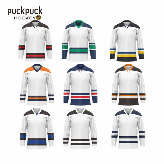 puckpuck hockey sublimated Blank hockey jersey