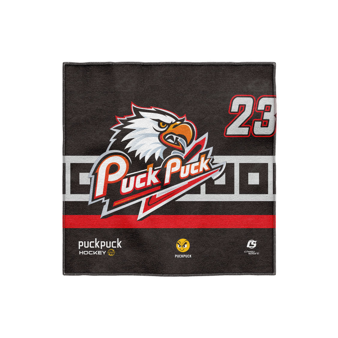 puckpuck hockey Sublimated ice hockey towel usa canada new hockey jersey