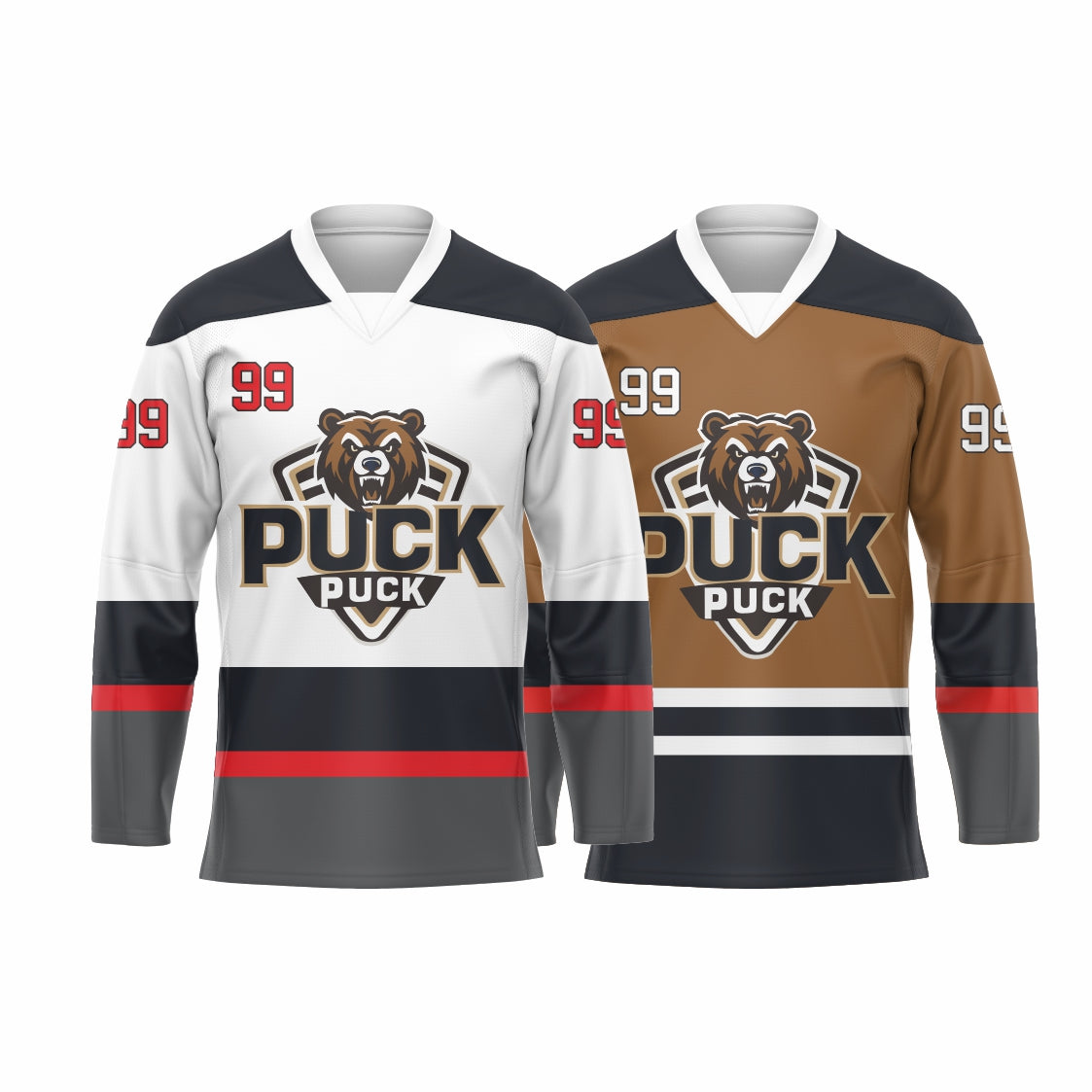puckpuck hockey Reversible hockey jersey