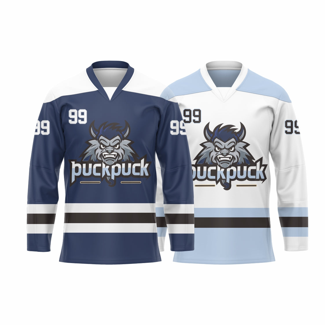puckpuck hockey Reversible hockey jersey
