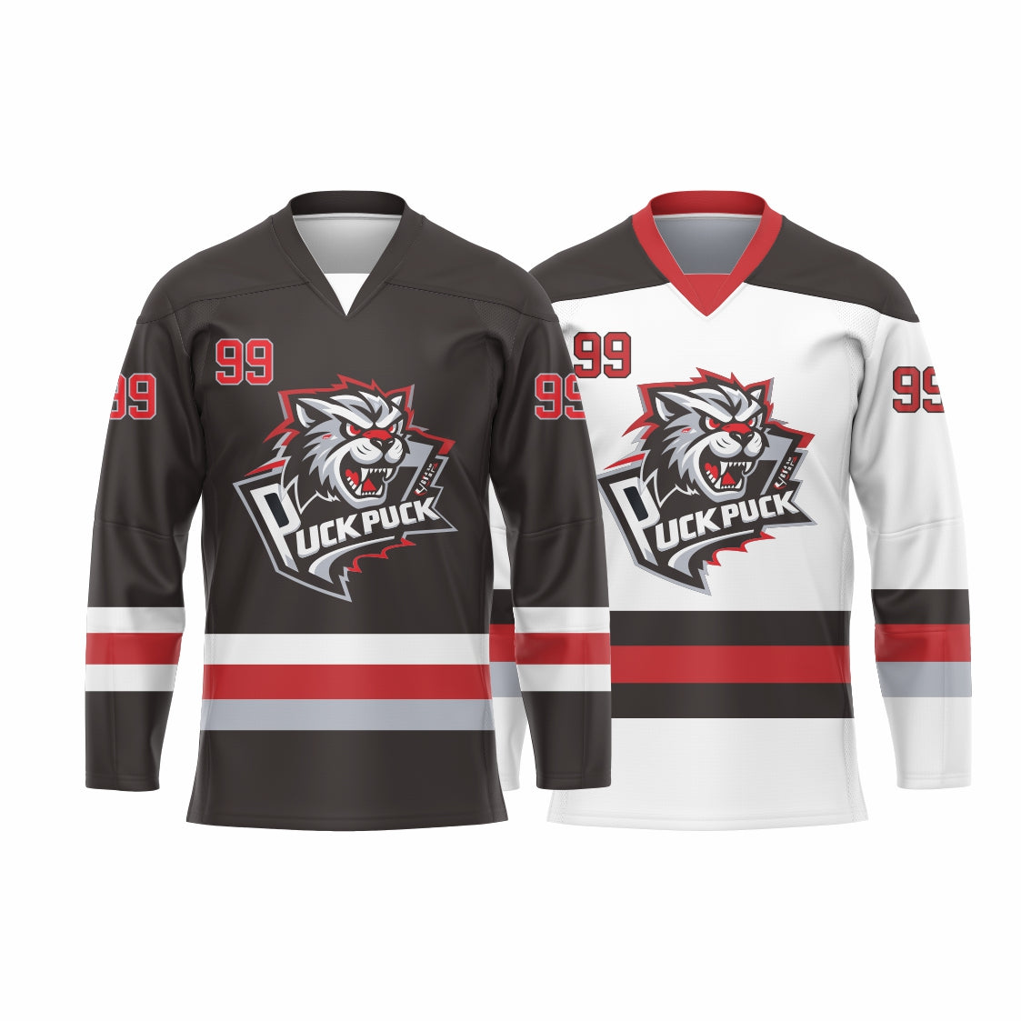 puckpuck hockey Reversible hockey jersey