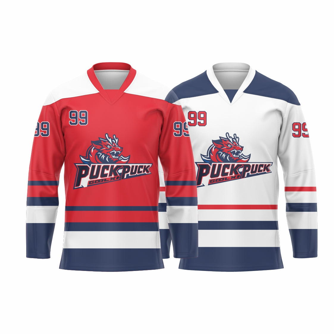 puckpuck hockey Reversible hockey jersey