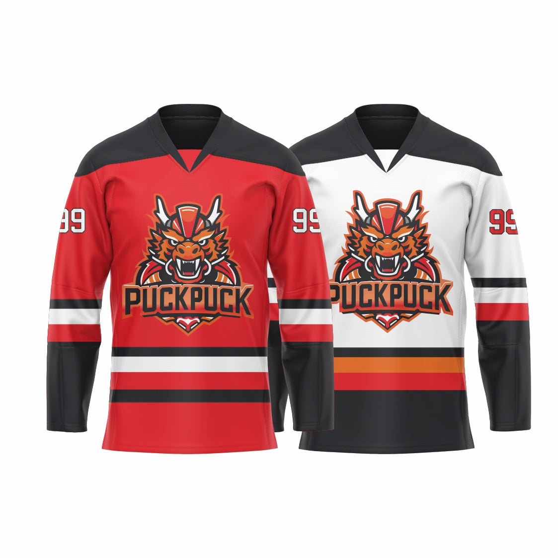 puckpuck hockey Reversible hockey jersey