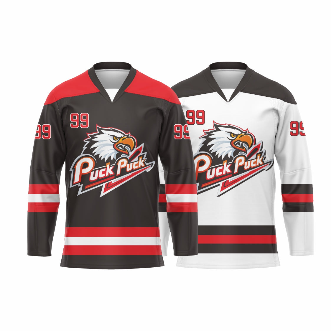 puckpuck hockey Reversible hockey jersey