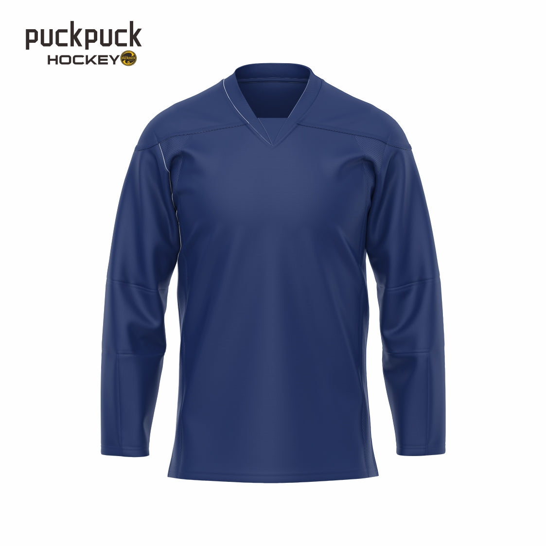 puckpuck hockey Solid color Blank hockey jersey