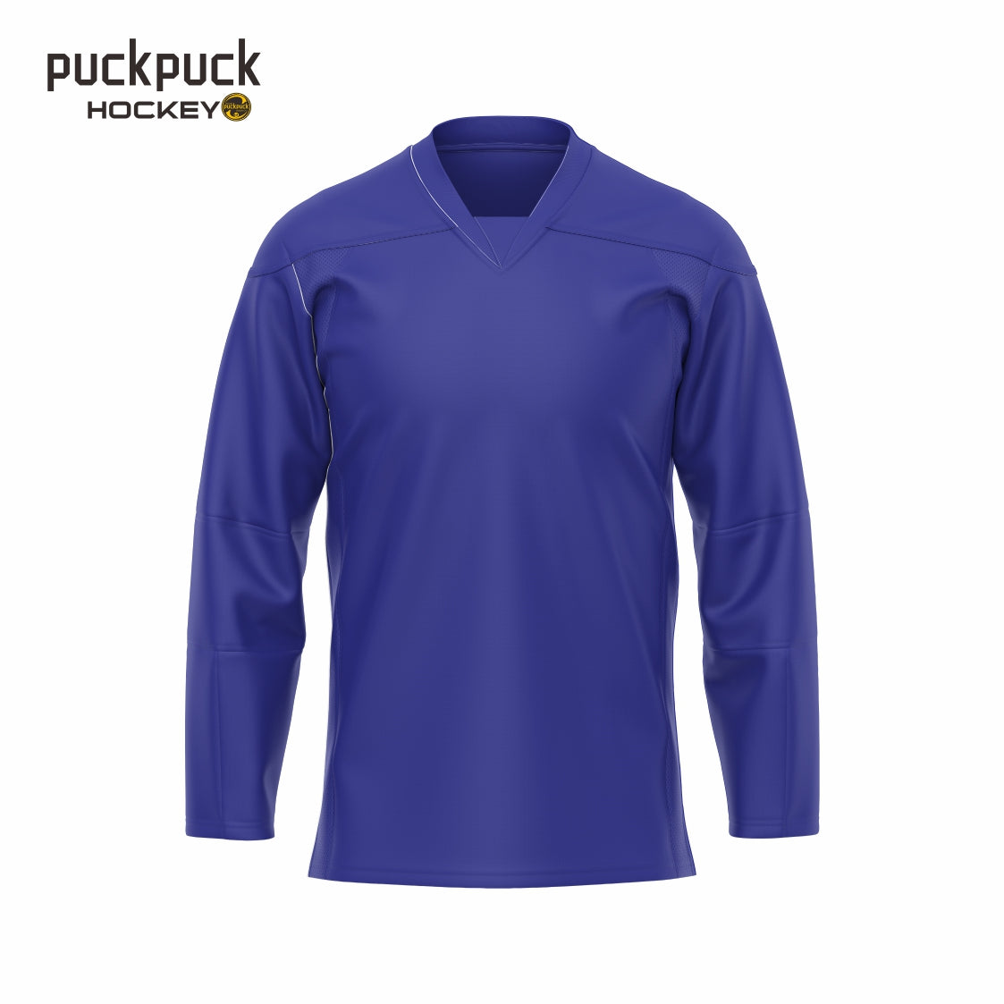 puckpuck hockey Solid color Blank hockey jersey