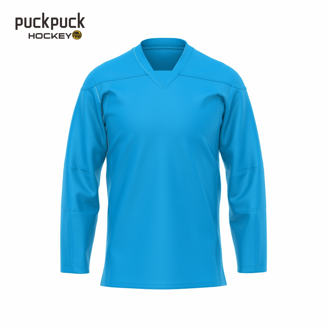 puckpuck hockey Solid color Blank hockey jersey