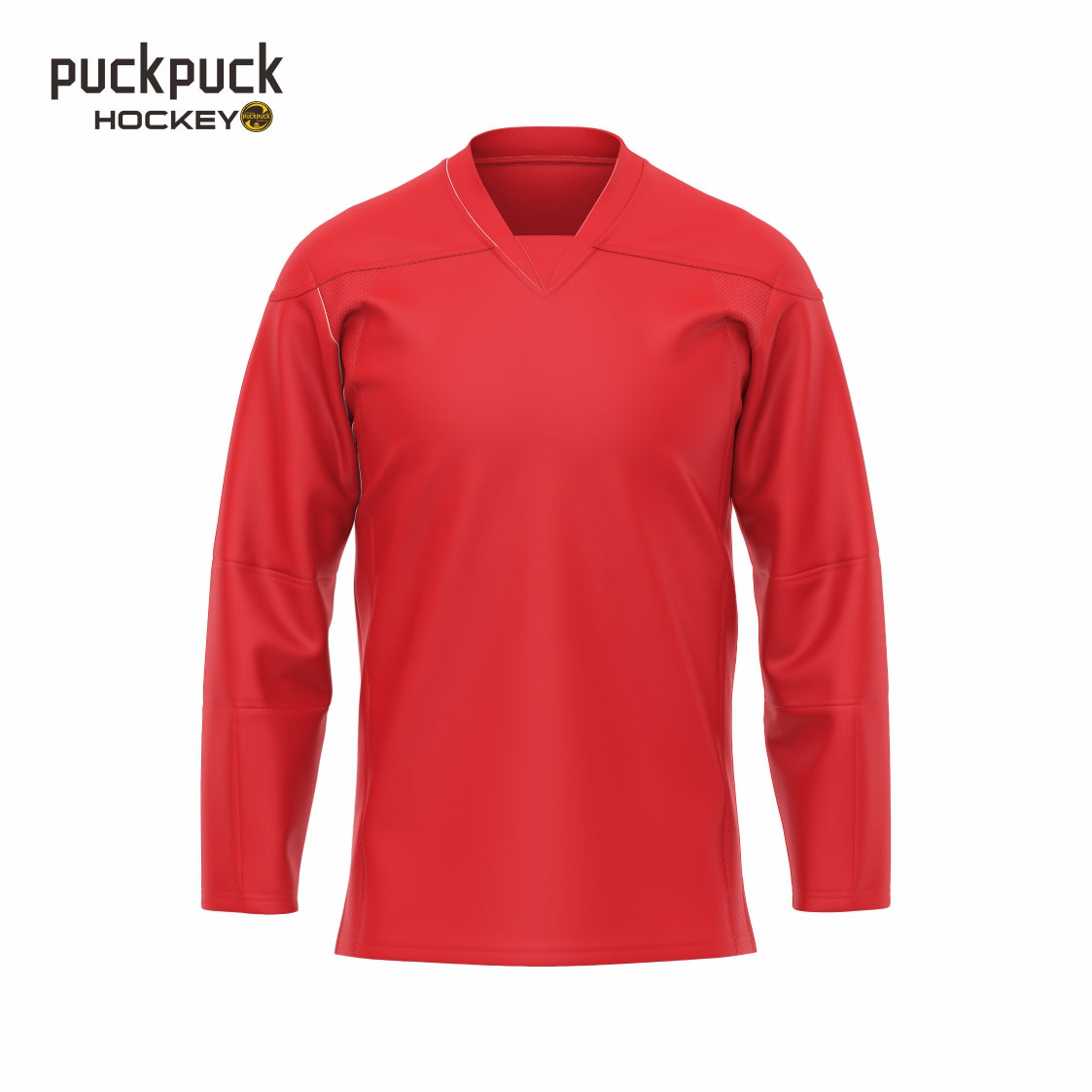 puckpuck hockey Solid color Blank hockey jersey
