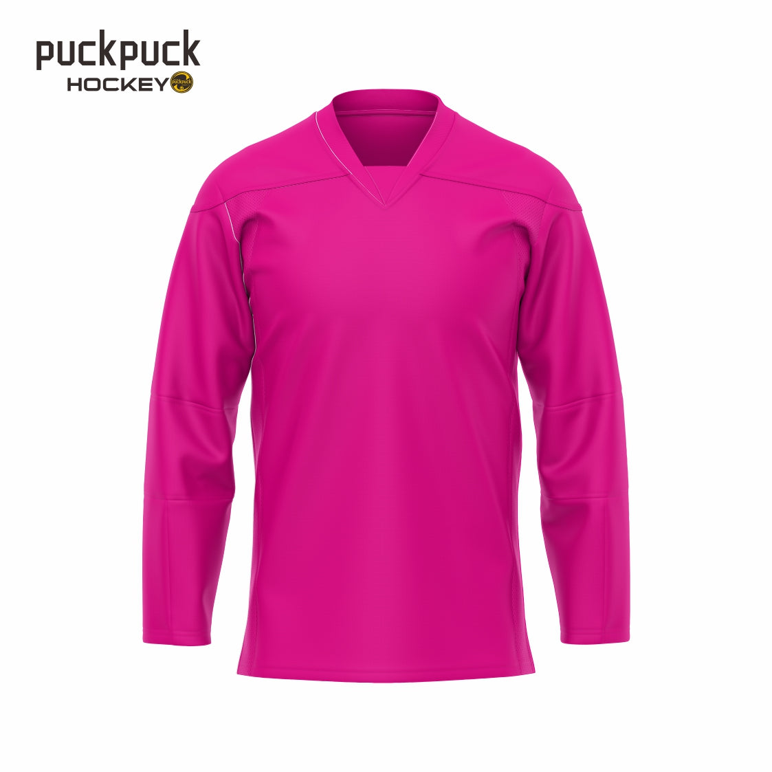 puckpuck hockey Solid color Blank hockey jersey