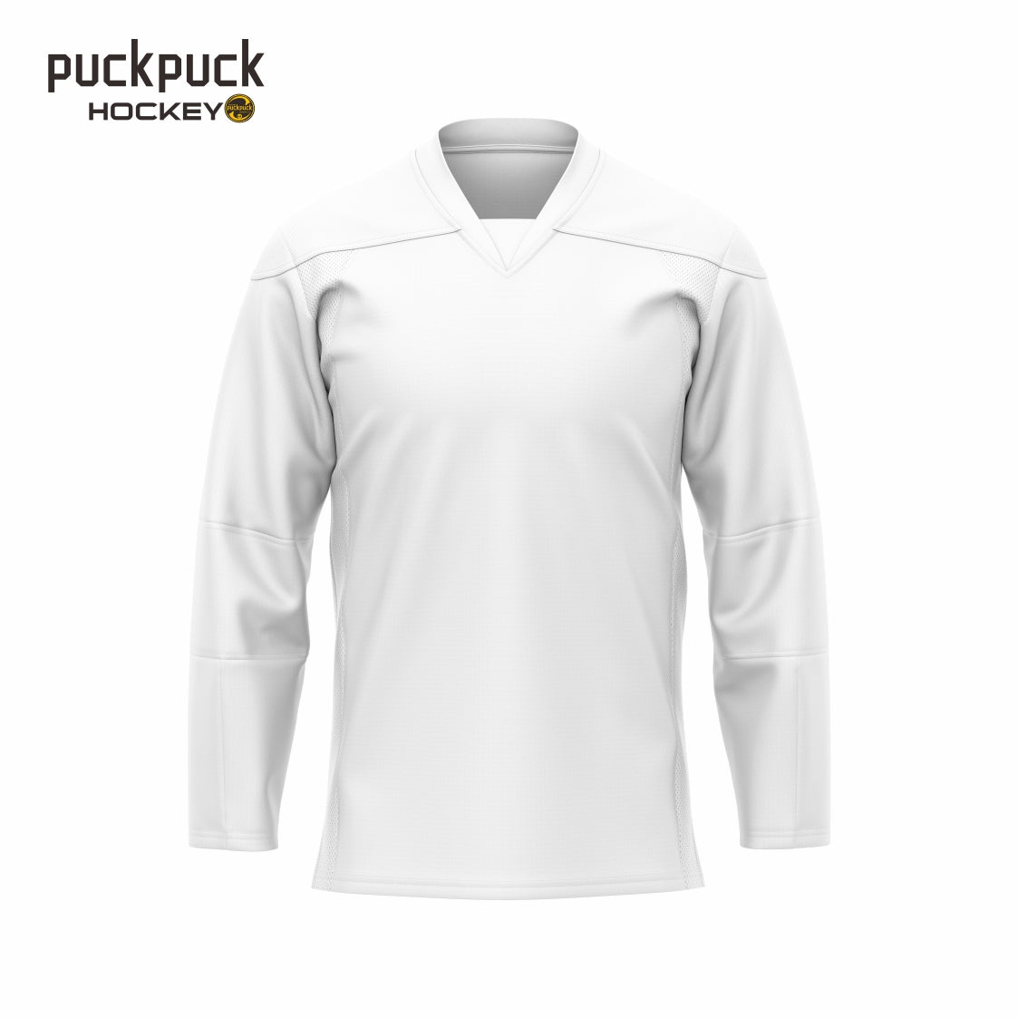 puckpuck hockey Solid color Blank hockey jersey
