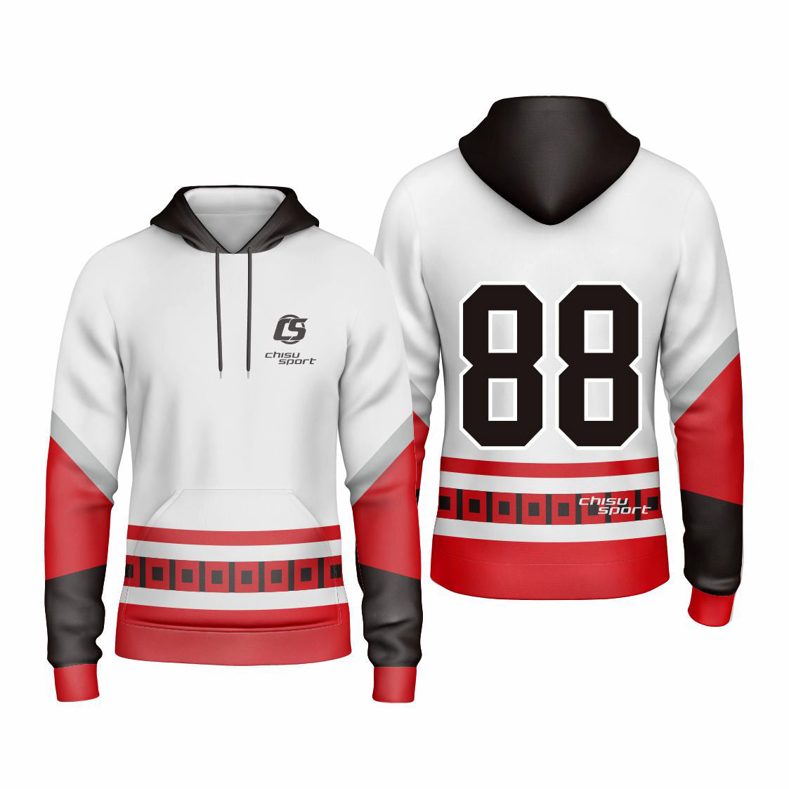 puckpuck hockey  Sublimated Custom ice Hockey Hoodie usa canada new hockey jersey