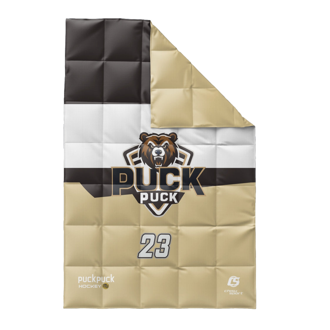 puckpuck hockey  blanket