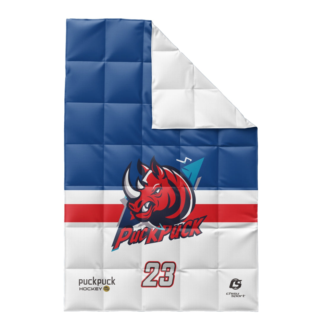 puckpuck hockey  blanket