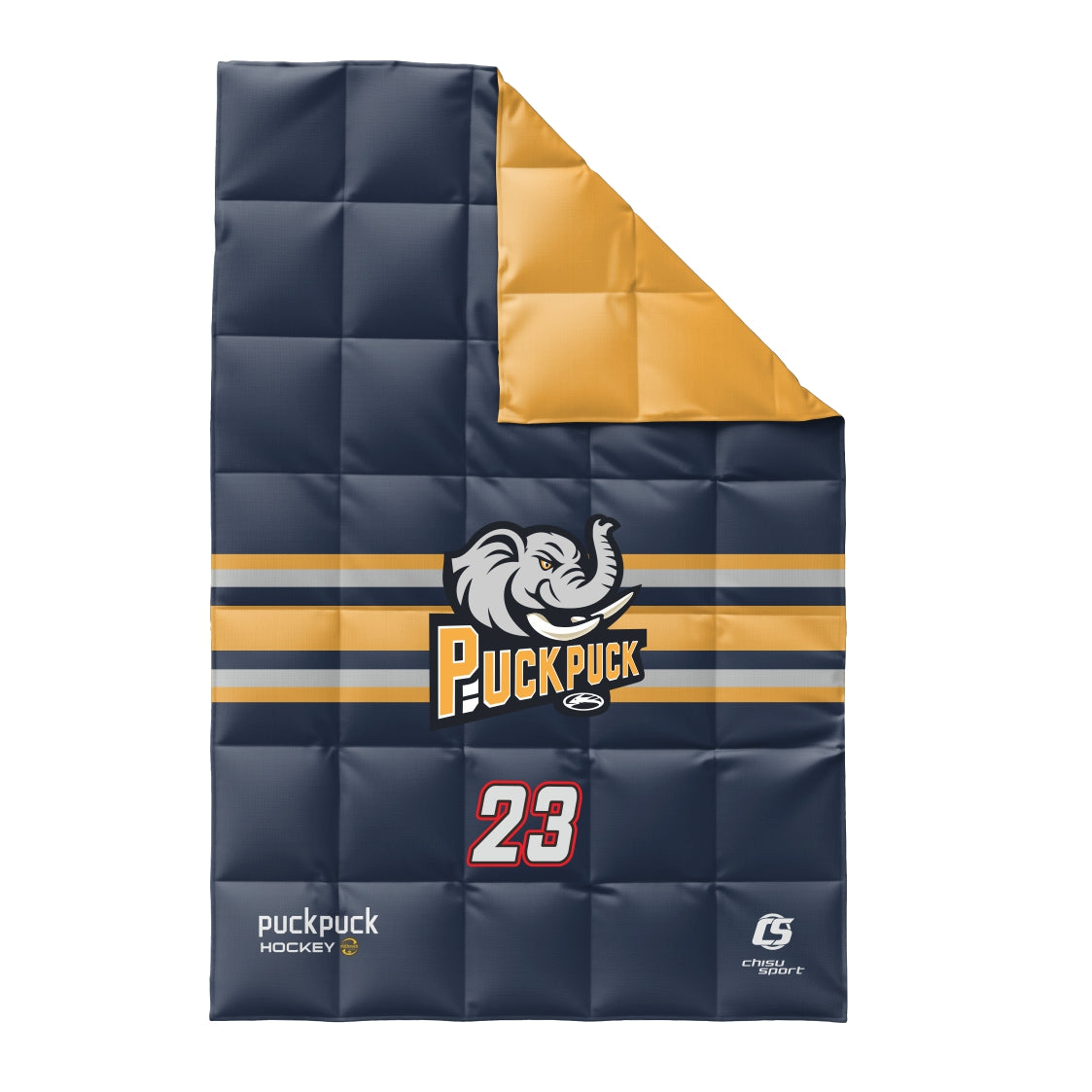 puckpuck hockey  blanket