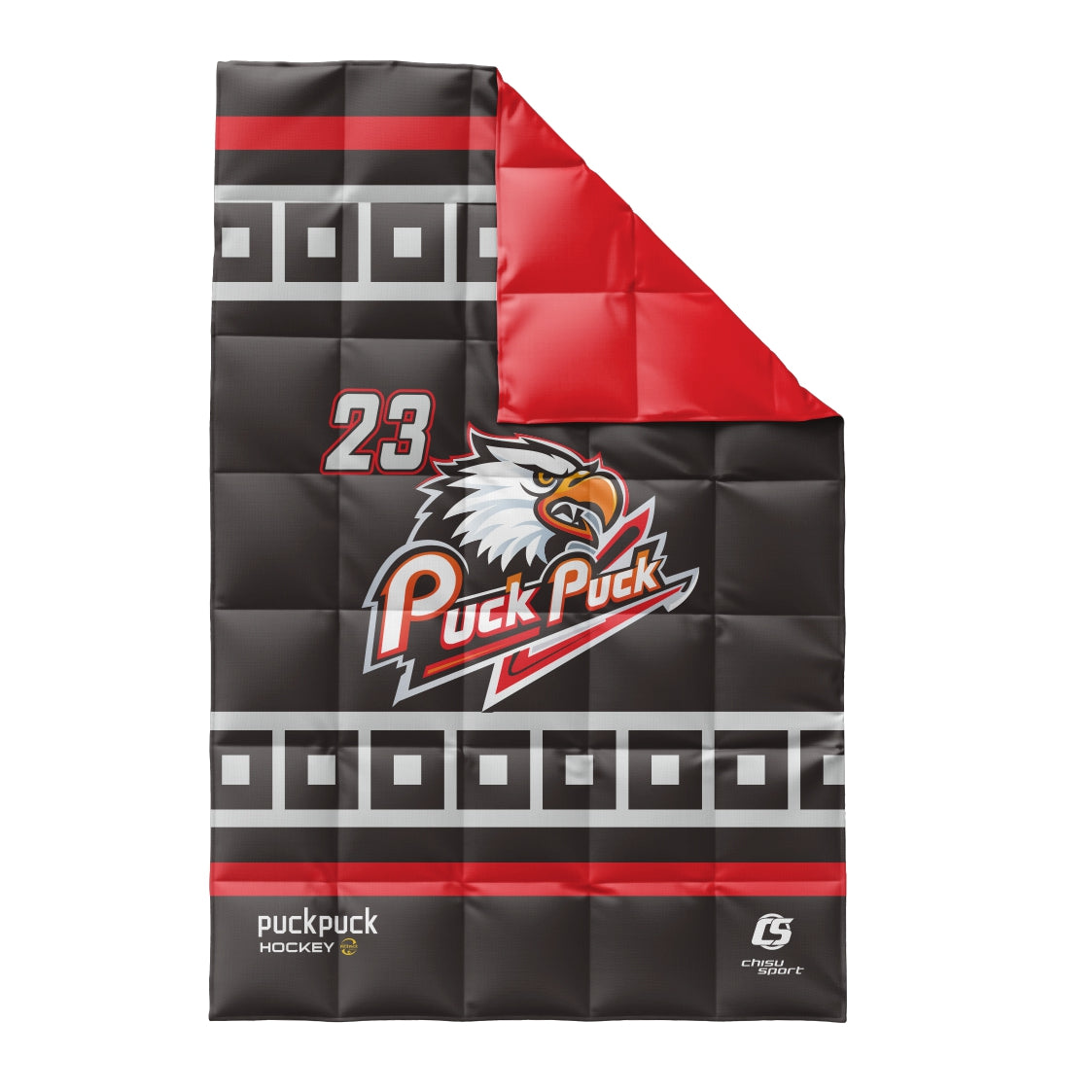 puckpuck hockey  blanket