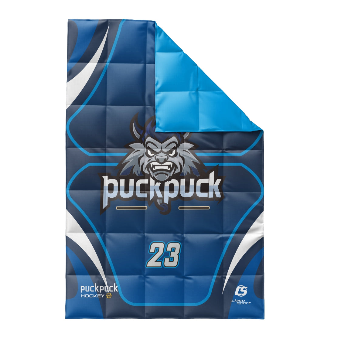 puckpuck hockey  blanket