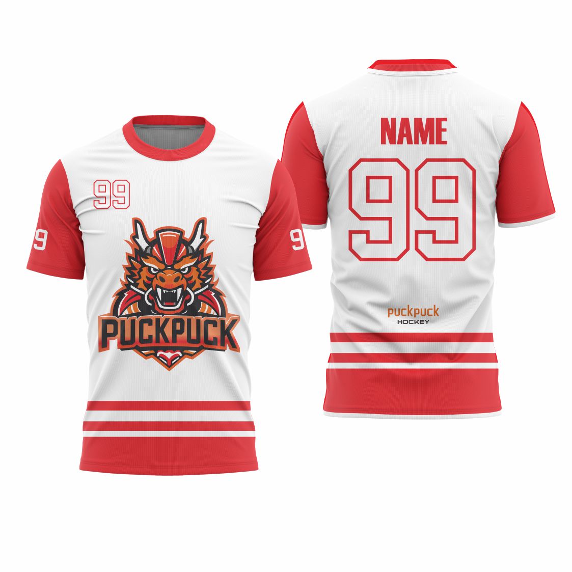 puckpuck hockey Sublimated custom ice hockey t shirt usa canada new hockey jerseypuckpuck hockey