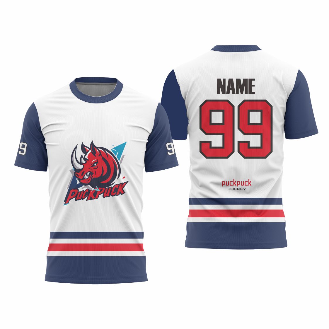puckpuck hockey Sublimated custom ice hockey t shirt usa canada new hockey jerseypuckpuck hockey