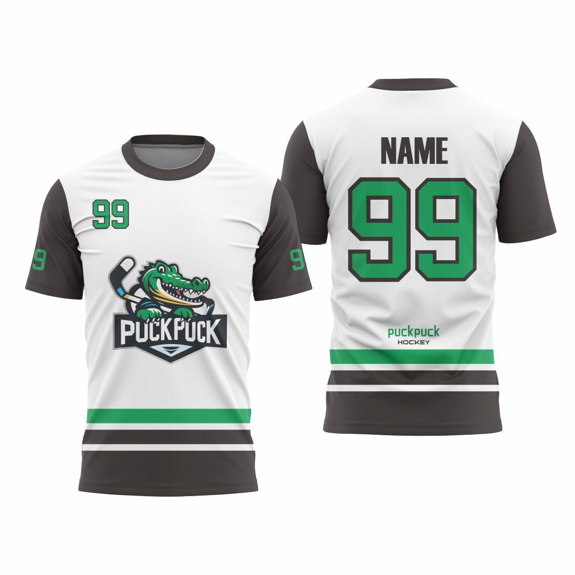 puckpuck hockey Sublimated custom ice hockey t shirt usa canada new hockey jerseypuckpuck hockey