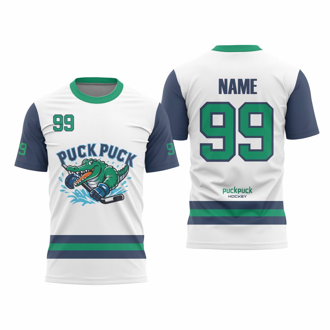 puckpuck hockey Sublimated custom ice hockey t shirt usa canada new hockey jerseypuckpuck hockey