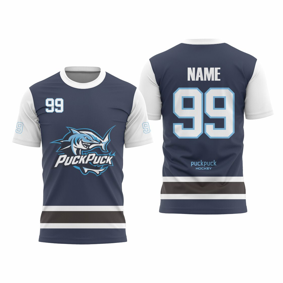 puckpuck hockey Sublimated custom ice hockey t shirt usa canada new hockey jerseypuckpuck hockey
